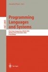 Programming Languages and Systems: First Asian Symposium, Aplas 2003, Beijing, China, November 27-29, 2003, Proceedings - Atsushi Ohori