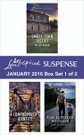 Love Inspired Suspense January 2016 - Box Set 1 of 2: Small Town JusticeCompromised IdentityThe Littlest Witness (The Defenders) - Valerie Hansen, Jodie Bailey, Jane M. Choate