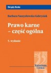 Prawo karne-część ogólna - Barbara Namysłowska-Gabrysiak