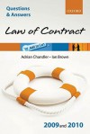 Q & A Law of Contract 2009 and 2010 (Questions & Answers) - Adrian Chandler, Ian Brown