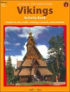 Vikings Activity Book: Hands-on Arts, Crafts, Cooking, Research, and Activities (Hands-on Heritage Series) - Mary Jo Keller, John Carrozza