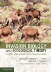 Invasion Biology and Ecological Theory: Insights from a Continent in Transformation - H H T Prins, Iain Gordon