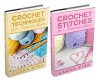 (2 Book Bundle) "Crochet Stitches For Intermediates" & "Crochet Techniques For Intermediates" - Laura King