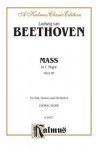 Mass in C Major, Op. 86: Satb with Satb Soli (Orch.) (Latin Language Edition) - Ludwig van Beethoven