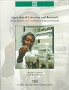 Agricultural Extension and Research: Achievements and Problems in National Systems - Dennis L. Purcell, Jock R. Anderson