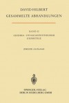 Algebra . Invariantentheorie Geometrie - David Hilbert