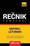 Srpsko-Letonski tematski recnik - 9000 korisnih reci (Serbian Edition) - Andrey Taranov