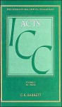 Acts 15-28, A Critical and Exegetical Commentary on the Acts of the Apostles (International Critical Commentary), Volume 2 - Charles K. Barrett