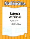 Houghton Mifflin Mathematics: Level 1, Reteach Workbook - Houghton Mifflin Publishing