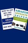 WORK FROM HOME: AMAZON AFFILIATE AND CUSTOMER LIST BUILDING BUNDLE: Make money online via amazon associates program and build your list to make more money! - Red Mikhail