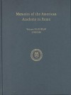 Memoirs of the American Academy in Rome, Vol. 43/44 - Malcolm Bell, Malcolm Bell