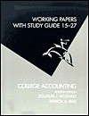 College Accounting Working Papers 15 to 27, Seventh Edition - Douglas J. McQuaig