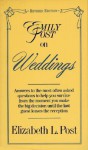 Emily Post on Weddings: Revised Edition - Elizabeth L. Post