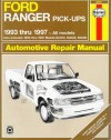 Ford Ranger & Mazda B-Series Pick-Ups Automotive Repair Manual - Haynes Publishing, John Harold Haynes, Alan Ahlstrand