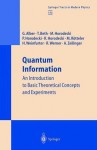 Quantum Information - Gernot Alber, Thomas Beth