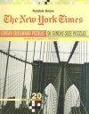 New York Times Sunday Crossword Puzzles, Volume 20 (paperback) - Eugene Maleska