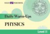 Daily Warm-Ups: Physics Level II - J. Weston Walch