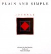 By Sue Bender Plain and Simple Journal: A Journey to the Amish (1st First Edition) [Hardcover] - Sue Bender