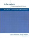 Handbuch Zur Deutschen Grammatik Arbeitsheft - Jamie Rankin