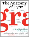 The Anatomy of Type: A Graphic Guide to 100 Typefaces - Stephen Coles, Erik Spiekermann, Tony Seddon