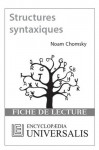 Structures syntaxiques de Noam Chomsky (Fiche de lecture Universalis) (French Edition) - Encyclopædia Universalis