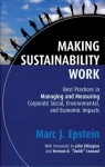 Making Sustainability Work: Best Practices in Managing and Measuring Corporate Social, Environmental and Economic Impacts - Marc J. Epstein, John Elkington, Herman B. Leonard