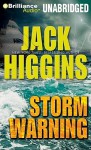 Storm Warning - Jack Higgins, Michael Page