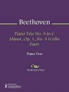 Piano Trio No. 3 in C Minor, Op. 1, No. 3 (Cello Part) - Ludwig van Beethoven