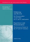 Erfahrung Und Beweis. Die Wissenschaften Von Der Natur Im 13. Und 14. Jahrhundert: Experience and Demonstration. the Sciences of Nature in the 13th and 14th Centuries - Alexander Fidora, Matthias Lutz-Bachmann