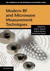 Modern RF and Microwave Measurement Techniques (The Cambridge RF and Microwave Engineering Series) - Valeria Teppati, Andrea Ferrero, Mohamed Sayed