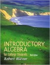 Introductory Algebra for College Students - Robert Blitzer