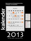 Kalender 2013 - Basiskalender mit Quartalsübersichten, Feiertagen und Schulferien in Deutschland (German Edition) - Michael Peters