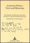 American Poetry: Texts and Meanings: Introduced, Translated and Annotated Selected by Irvin Ehrenpreis - Irvin Ehrenpreis