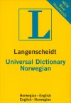 Langenscheidt Universal Dictionary Norwegian - Langenscheidt