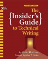 The Insider's Guide to Technical Writing - JoAnn T. Hackos, Krista Van Laan