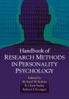 Handbook of Research Methods in Personality Psychology - Richard W. Robins, Richard W. Robins, R. Chris Fraley