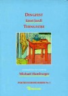 Dingfest: Thingsure (Poetry Europe Series, No 2) - Ernst Jandl