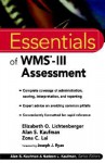 Essentials of Wms-III Assessment - Elizabeth O. Lichtenberger, Alan S. Kaufman