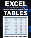 Excel Tables: A Complete Guide for Creating, Using and Automating Lists and Tables - Zack Barresse, Kevin Jones