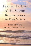 Faith in the Eye of the Storm: Katrina Stories in Four Voices: Belief at Work During Natural Disasters - Janyce Jorgensen, Debra Anderson