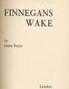 Finnegans Wake - James Joyce