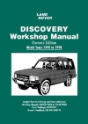 Land Rover Discovery Workshop Manual: Model Years 1990 to 1998: Owners Edition - Brooklands Books