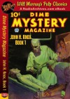 Dime Mystery Magazine John H. Knox, Book 1 - John H. Knox, RadioArchives.com, Will Muray