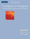 Company to Company Teacher's Book: A Communicative Approach to Business Correspondence in English - Andrew Littlejohn