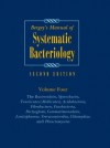 Bergey's Manual of Systematic Bacteriology: Volume 4: The Bacteroidetes, Spirochaetes, Tenericutes (Mollicutes), Acidobacteria, Fibrobacteres, Fusobacteria, ... Manual/ Systemic Bacteriology (2nd Edition)) - Noel R. Krieg, Wolfgang Ludwig, William B. Whitman, Brian P. Hedlund, Bruce J. Paster, James T. Staley, Naomi Ward, Daniel Brown