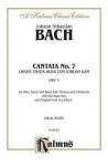 Cantata No. 7 -- Christ, Unser Herr, Zum Jordan Kam: Satb with Atb Soli - Johann Sebastian Bach