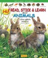 Hi! Read, Stick&learn about Animals: Little Rabbits Have Fur [With Stickers] - Andre Boos