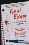 Final Exam (A Murder 101 Mystery #4) - Maggie Barbieri