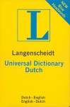 Langenscheidt Universal Dutch Dictionary: Dutch - English / English - Dutch - Langenscheidt