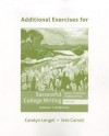 Additional Exercises for Successful College Writing - Kathleen T. McWhorter